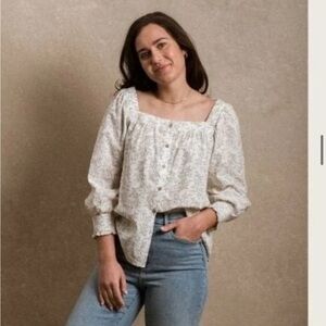 Neuflora Marietta Blouse NWT Size M